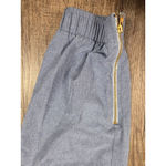ALBION FIT Albion Blue/Gray Women's Large Jogger Pants Athletic Elastic Waist Zip Ankle Photo 1