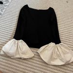 STAUD  Paige Top Black Ivory Photo 7