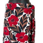 Kate Spade  poppy field linen blend warp skirt Photo 4
