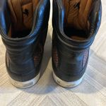 Jimmy Choo  Brown & Brown Snakeskin Double Velcro High Top Sneakers - Size 37 Photo 3