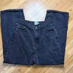 Princess Polly HENLEY DENIM JEANS BLACK Photo 0