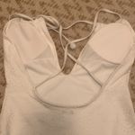 Aerie  One Piece Low Back Eyelet Bathing Suit Sz Medium Photo 3