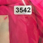 L'Agence Hot Pink Blazer Fitted One Button Career Jacket Size 2 Photo 9