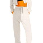 superdown  Rena revolve white and grey split side sweatpants $90 L Photo 0