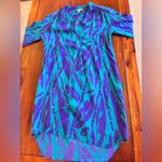 Amanda Uprichard  Blue and Purple Dress Photo 5