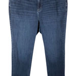 Lane Bryant Plus Size 20 Jeans Dark Blue Straight Leg Short Solid Stretch 1095 Photo 0