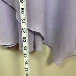 Roamans Maxi Dress Womens 34W‎ Purple Floral Embroidered Neck Sleeveless *Stains Photo 13