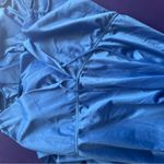 Vintage 70s Erica Loren Lingerie Slip Blue Size M Photo 9