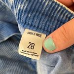 BDG Urban Outfitters Blue Corduroy Wide Leg Jeans Photo 2