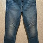 MOTHER Denim NWT  Mid Rise Dazzler Ankle Fray Jeans Riding Cliffside Size 32 Photo 3