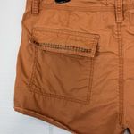 Old Navy Y2K Brown Cargo Mini Micro Shorts Studded Pockets Distressed Raw Hem 12 Photo 2