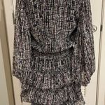 EXPRESS Long Sleeve Floral Print Midi Dress Photo 1