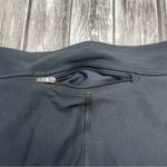 Nike Women's Short Leggings Bermuda Length Dri-Fit M Med Medium Black White Photo 3