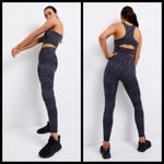 Anthropologie 💕ALL FENIX💕 Snakeskin 7/8 Leggings Navy XS NWT Photo 2