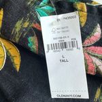 Old Navy  High Waist Wide Leg Linen Blend Tropical Print Pants Size L Tall NWT Photo 10