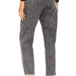 NEW BlankNYC When in Rome Denim High Rise Paper Bag Waist Black Cropped Jeans 26 Gray Photo 5