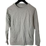 Lululemon Scuba Crew Heathered Core Light Grey sweatshirt women's size 8 W3CB2S Photo 0