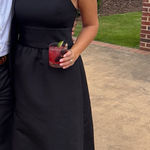 Black Amsale Bridesmaids Dress Size 8 Photo 0