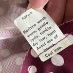 Vintage Womens Dress and Jacket Set Polka Dot A Line Red White 70s Mod Small Photo 9