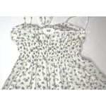 Lulus  JD4911L1‎ Darling Mindset White  Prairie Dress Floral Sleeveless MEDIUM Photo 5