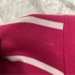Jones New York sport 3/4 sleeve pink white striped top size XL Photo 13