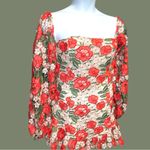 Akira  Floral Off-Shoulder lace covered Mini Dress Photo 8