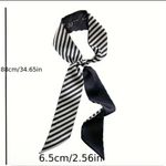 Exquisite Satin Silky Chic Style Black White Selection Twillys Photo 7