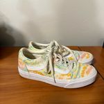 Vans  Old Skool Pastel Rainbow Tie Tye Lace Up Low Top Sneaker Skate Funky W7.5 Photo 2