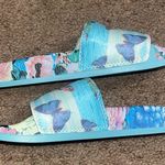 Johnny Was Costa Azul Butterfly Pool Slides Sandal 6 Photo 5