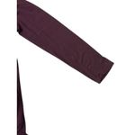 Dana Buchman Womens L Burgundy Long Sleeve‎ V-Neck Blouse Minimalist Office Business Casual Photo 9