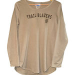 Nba New  Portland Trail Blazers Women's Shirt Long Sleeve Size Medium Basketball Photo 0