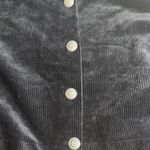 Vintage Banjo Dallas Texas Corduroy Crop Western Jacket With Shoulder Pads Black Size M Photo 3