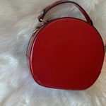 Women's Patent Leather Top Handle Purse Elegant Handbag Red Photo 13