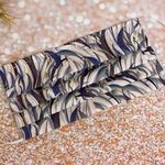 Blue And White Pattern Cotton Face mask Multiple Photo 1