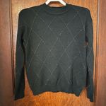 Nanette Lepore  Argyle Pattern Sweater Size S Photo 1
