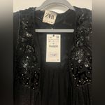 ZARA  NWT plumentis sequin top/shrug Photo 6