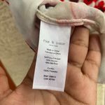 Rag and Bone Red and Black Floral Blouse Photo 5