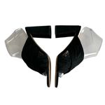 Adrienne Vittadini Women’s Genie Crossover Black Block Heel Sandals Size 8 Photo 2