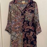 Anthropologie Fig and Flower Paisley Floral Tunic Dress Photo 0