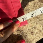 J Crew Factory Pink Straight Leg Ankle Pants Size 6 Photo 5