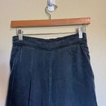 Cloth & Stone Charcoal Gray High Waisted Wide Leg Cropped Pants XS Photo 8