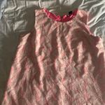 H&M White and Pink Lace Shift Dress - Size Large Photo 2