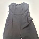 superdown  Naomi Belted Jumpsuit in Black Small Photo 3