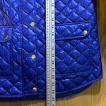 J.Crew EUC Royal Blue Quilted Down Puffer Vest Winter Outerwear Womens M Photo 7