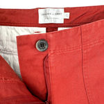 Shades of Grey by Micah Cohen | Size 0 | Brick Red Tapered Leg Cargo Pants Photo 3