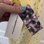 Cider M Ditsy Lapel Halter Dress Khaki NWT Photo 12