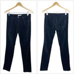 Loft Modern Velvet Skinny Jeans in Black Photo 8