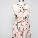 Adrianna Papell Floral Chiffon Gown Photo 7