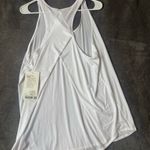 Lululemon Essential Tank Pleated *Jersey in White - 12 Photo 2