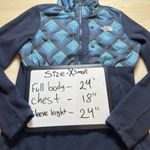 The North Face  Womens Fleece Pullover Jacket Geometric Blue XS Photo 8